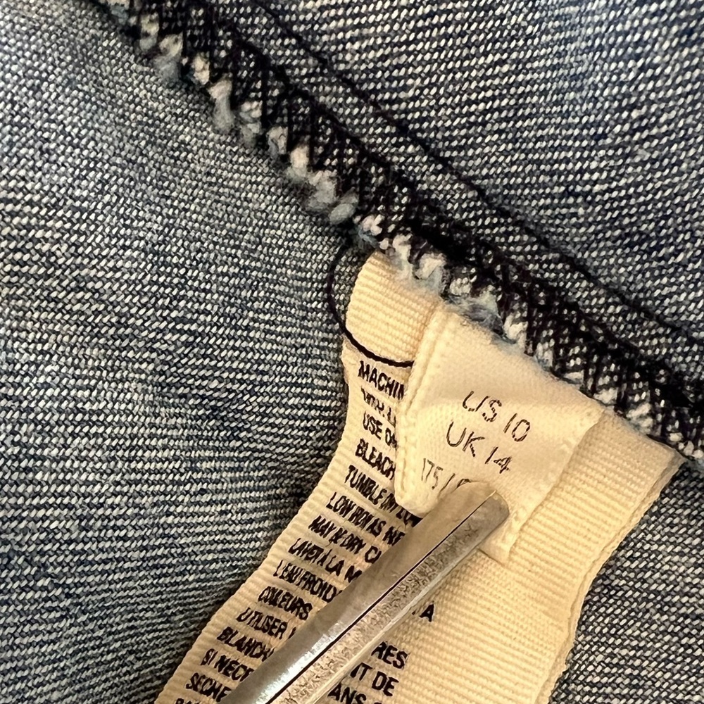 NWOT Free People Blue Jean Baby Maxi Dress - Picture 10 of 10